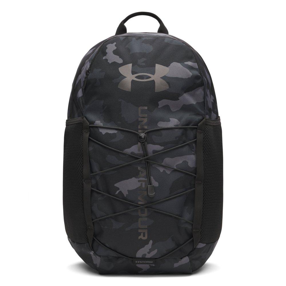 Under Armour Hustle Sport 6.0 Backpack - Black/Metallic Black - BLACK/BLACK
